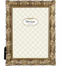 Κορνίζα resin.Σειρά Baroque (απόχρωση παλαιωμένο χρυσό) Κωδικός 41007-41008)
