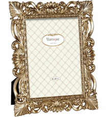 Κορνίζα resin.Σειρά Baroque (απόχρωση παλαιωμένο χρυσό) Κωδικός 41037-41038)