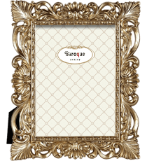 Κορνίζα resin.Σειρά Baroque (απόχρωση παλαιωμένο χρυσό) Κωδικός 41037-41038)