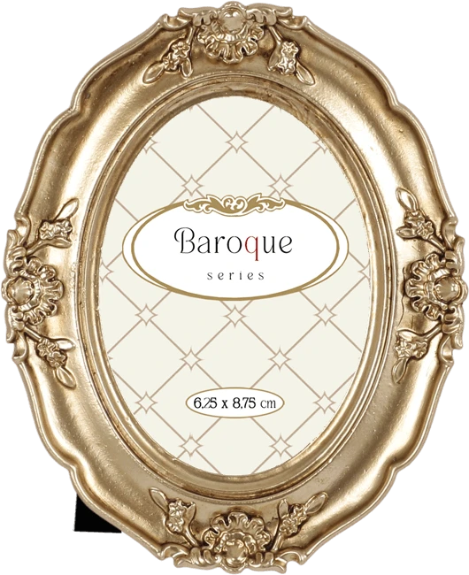 Κορνίζα resin.Σειρά Baroque (απόχρωση χρυσό) Κωδικός 41071)