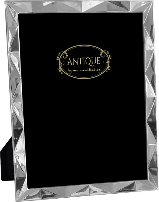Κορνίζα μεταλλική. Σειρά Silver style home aesthetics 5022-5023.