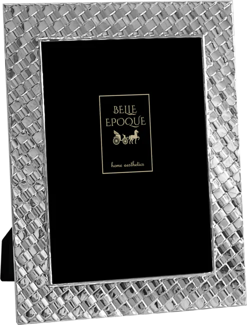 Κορνίζα μεταλλική. Σειρά Silver style home aesthetics 5032-5033.