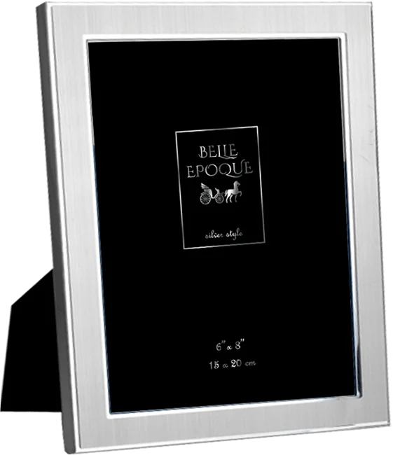 Κορνίζα μεταλλική από τη σειρά Βelle Epoque silver style 5041
