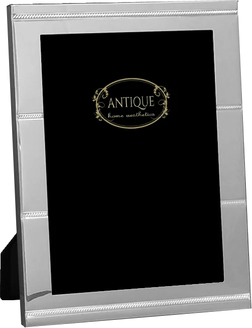 Κορνίζα μεταλλική. Σειρά Silver style home aesthetics 5082-5083.