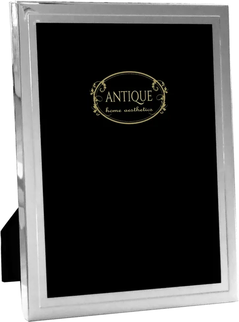 Κορνίζα μεταλλική. Σειρά Silver style home aesthetics 5097-5098.