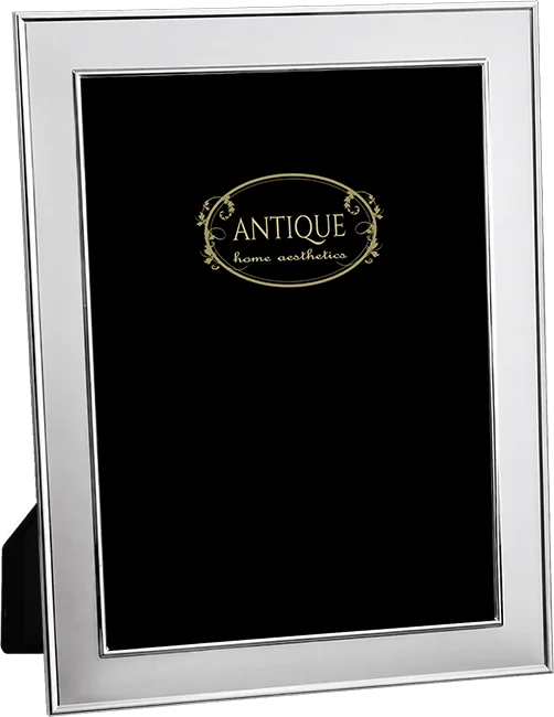 Κορνίζα μεταλλική. Σειρά Silver style home aesthetics 5102-5103.