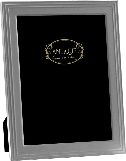 Κορνίζα μεταλλική. Σειρά Pewter style home aesthetics 6067-6068.