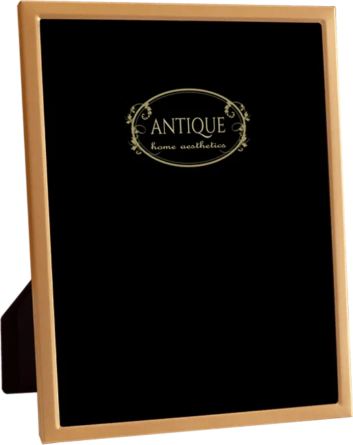 Κορνίζα μεταλλική. Σειρά Brass style home aesthetics 7011-7014.