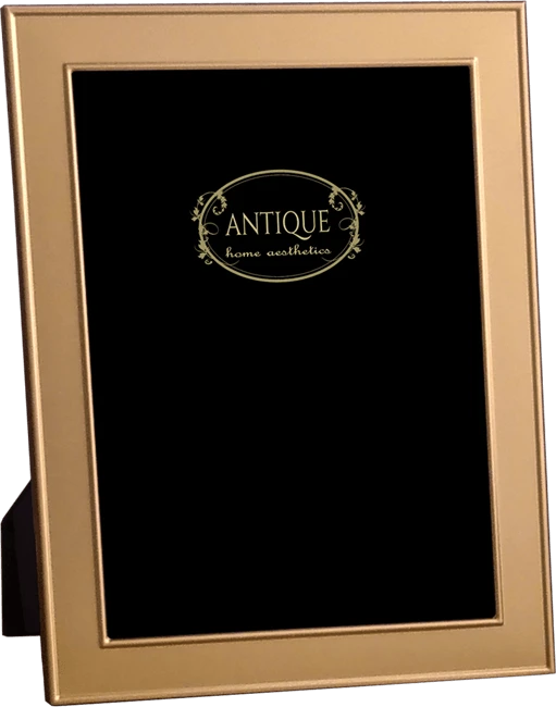 Κορνίζα μεταλλική. Σειρά Brass style home aesthetics 7102-7103.
