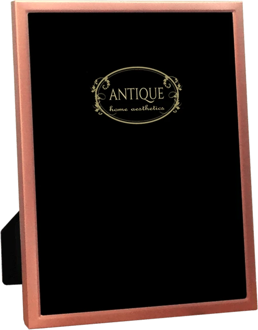 Κορνίζα μεταλλική. Σειρά Copper style home aesthetics 9011-9014.