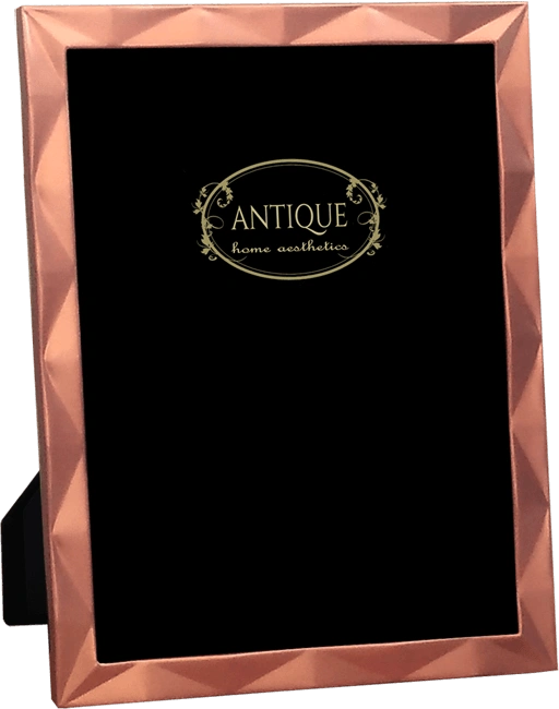 Κορνίζα μεταλλική. Σειρά Copper style home aesthetics 9022-9023.