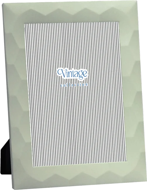 Κορνίζα μεταλλική.Σειρά VINTAGE LIGHT MINT (απόχρωση κιμωλίας chalk Κωδικός 11087-11088)