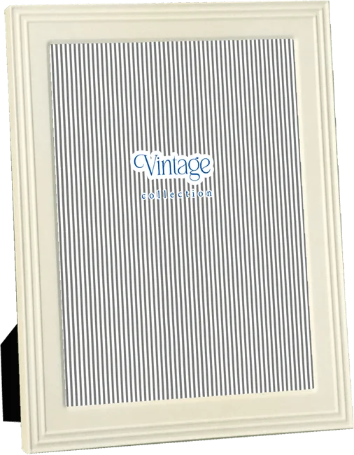 Κορνίζα μεταλλική.Σειρά VINTAGE CREME (απόχρωση κιμωλίας chalk Κωδικός 13067-13068)