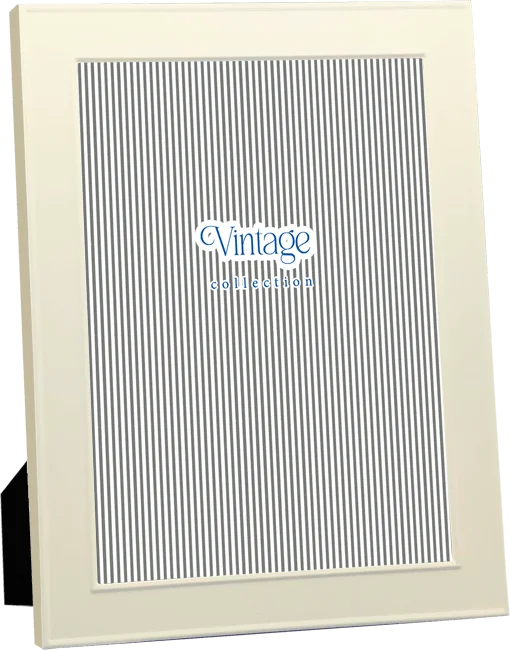 Κορνίζα μεταλλική.Σειρά VINTAGE CREME (απόχρωση κιμωλίας chalk Κωδικός 13102-13103)
