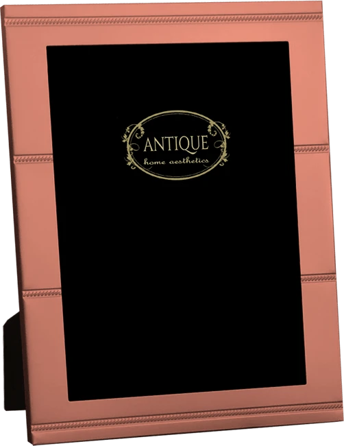 Κορνίζα μεταλλική. Σειρά Copper style home aesthetics 9082-9083.
