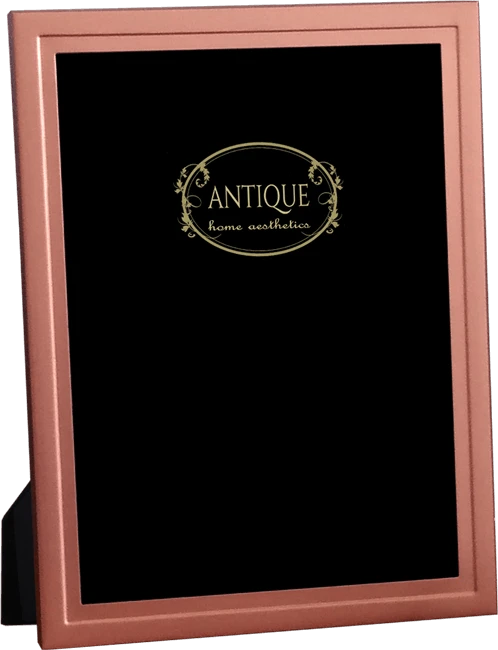 Κορνίζα μεταλλική. Σειρά Copper style home aesthetics 9097-9098.