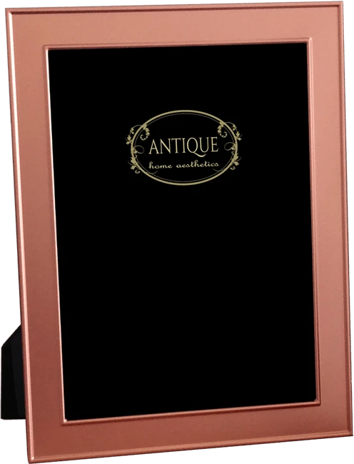 Κορνίζα μεταλλική. Σειρά Copper style home aesthetics 9102-9103.