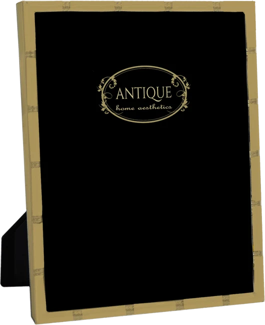 Κορνίζα μεταλλική. Σειρά Golden Style home aesthetics 8127-8128.